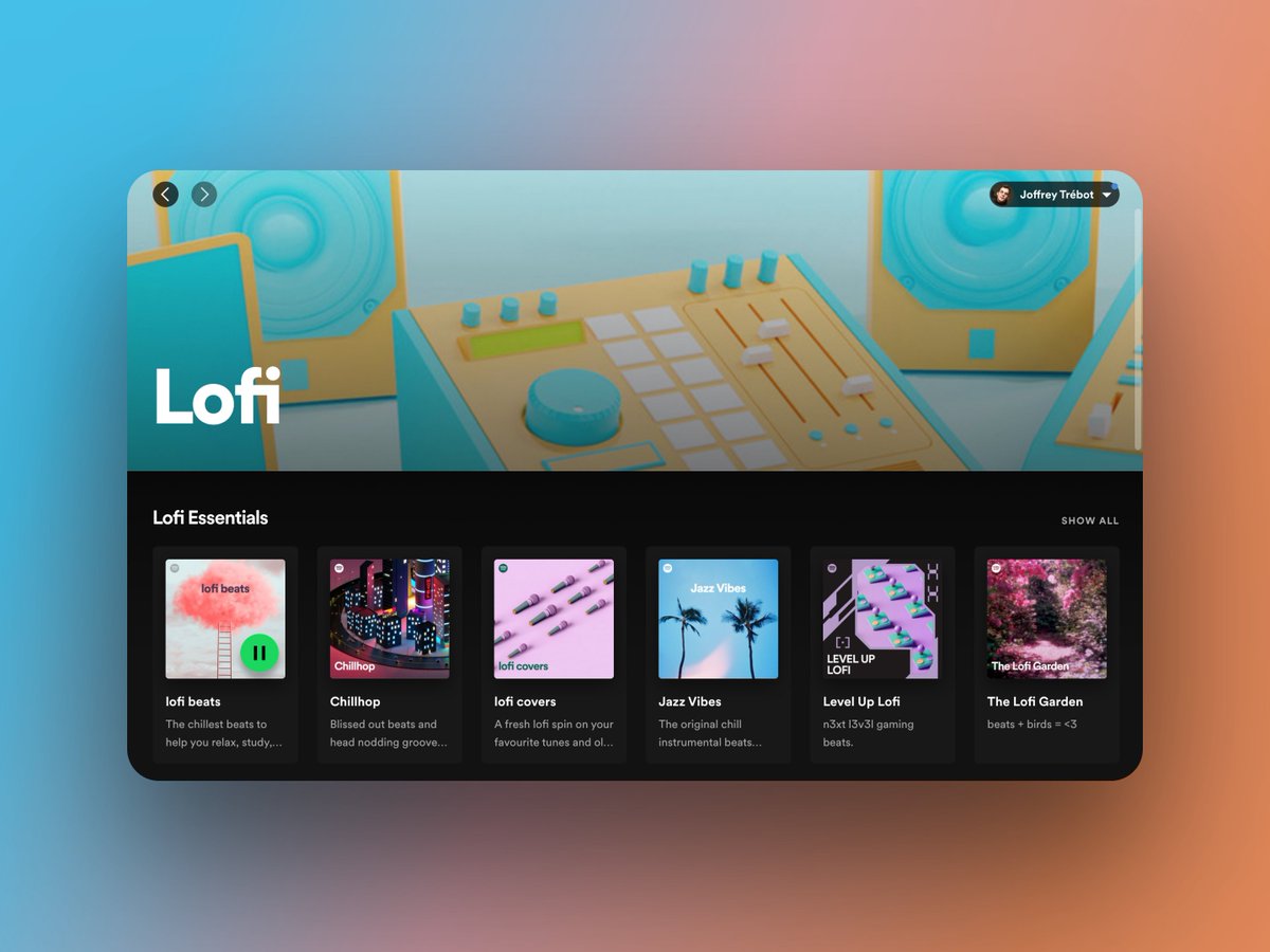 joffrey_js's tweet image. Le Lofi, les meilleures playlists spotify pour travailler !