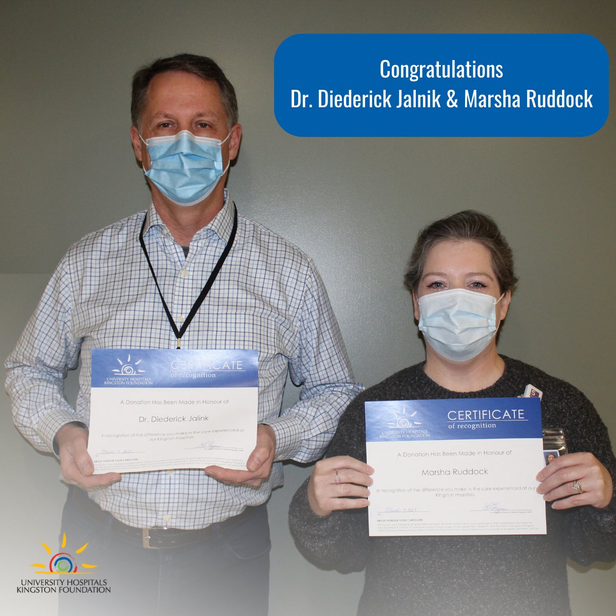 UHKF's tweet photo. Help us congratulate these incredible duos, all who were recognized by our HYC program for the care they provided to our community

Contact us to leave a donation:

https://t.co/IavZYbJ1UJ
Email: foundation@uhkf.ca
Phone: 613-549-5452
Mail: 55 Rideau Street, Suite 4 https://t.co/XKgmFR3Azh