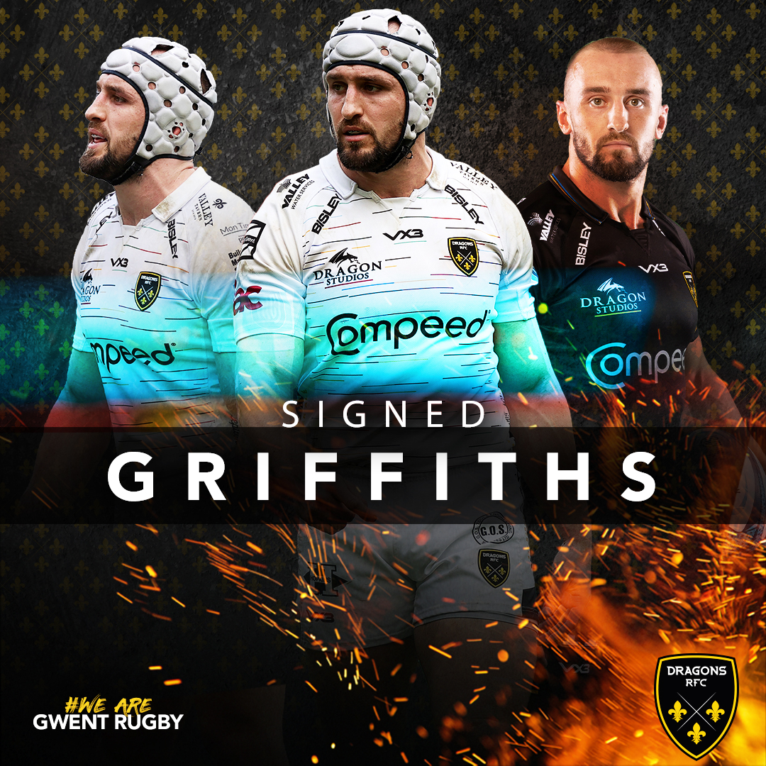 📝 𝙂𝙍𝙄𝙁𝙁𝙄𝙏𝙃𝙎 𝙎𝙄𝙂𝙉𝙎 𝙉𝙀𝙒 𝘿𝙀𝘼𝙇 💪 Back row ace Ollie Griffiths will enter his tenth season as a Dragon 🐉 as he puts pen to paper on a 🆕 deal with the club! 🙌 #WeAreGwentRugby #Cap209