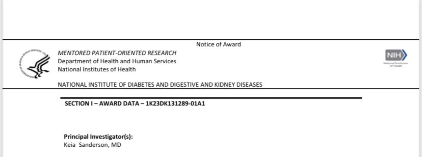 Keia Sanderson, MD MSCR tweet media