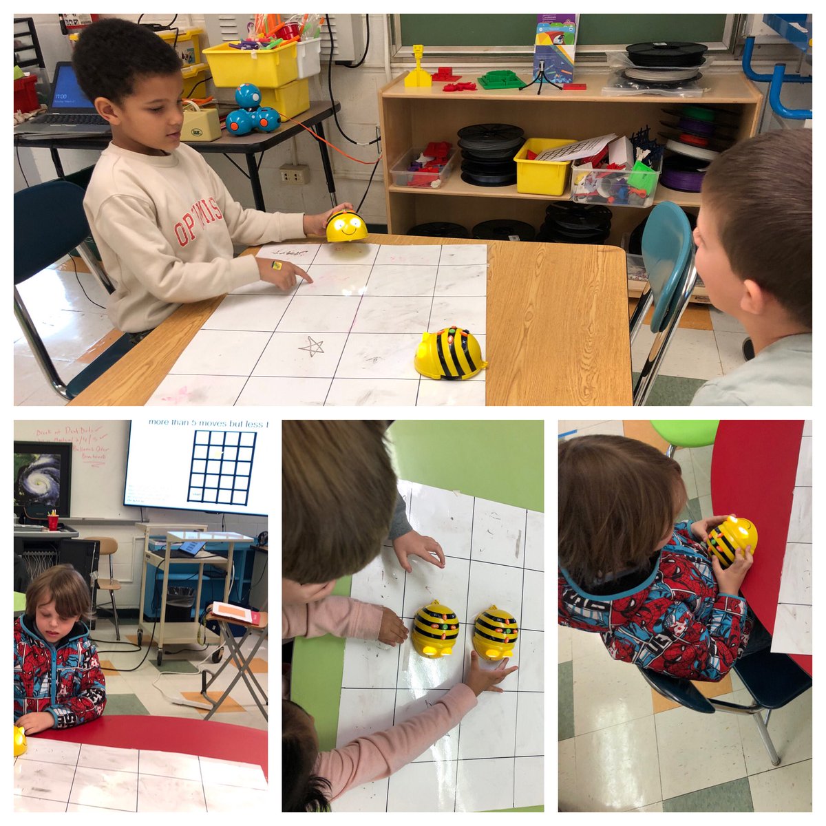 Gregory S. Eyman (@geyman1) on Twitter photo Kindergarten Robotics Engineers <a href="/BrentwoodMESE/">Brentwood Magnet Elementary School of Engineering</a> programming Bee-Bots and collaborating & creating mazes in STEM Boost #EngageEmpower @STEM_WCPSS <a href="/wcpssmagnets/">WCPSS Office of Magnet Schools (Choice Schools)</a> Kindergarten Robotics Engineers <a href="/BrentwoodMESE/">Brentwood Magnet Elementary School of Engineering</a> programming Bee-Bots and collaborating & creating mazes in STEM Boost #EngageEmpower @STEM_WCPSS <a href="/wcpssmagnets/">WCPSS Office of Magnet Schools (Choice Schools)</a>