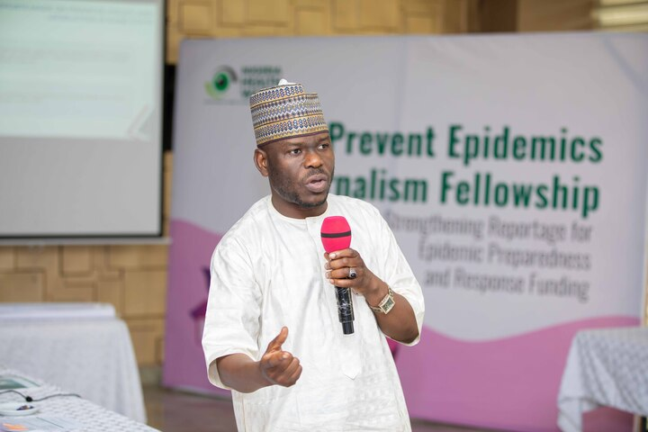 'A collective effort of different stakeholders is highly needed to facilitate the releases and utilisation of Epidemics Preparedness & Response/Health Security domestic funding, policy & legal implementation in Kano State'.-Muhammad Shuáib. #PreventEpidemicsNaija