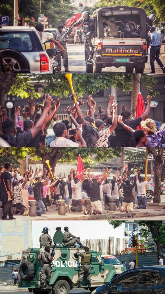 Human rights in Mozambique is at risk... Hundreds of people detained and charged by police across the country for demonstrating peacefully. Accountability now! #ONUMoz #Mozambique #RighToProtest #MozVoice <a href="/antonioguterres/">António Guterres</a>   <a href="/filipe_nyusi/">Eng. Filipe Nyusi</a>  <a href="/UN/">United Nations</a> <a href="/UNHumanRights/">UN Human Rights</a>  <a href="/EU_Commission/">European Commission</a>