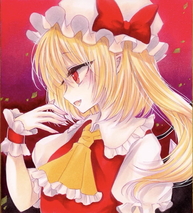 フランドール・スカーレットフランちゃん大好き(*'ω'*)#東方Project  #コピック #イラスト 