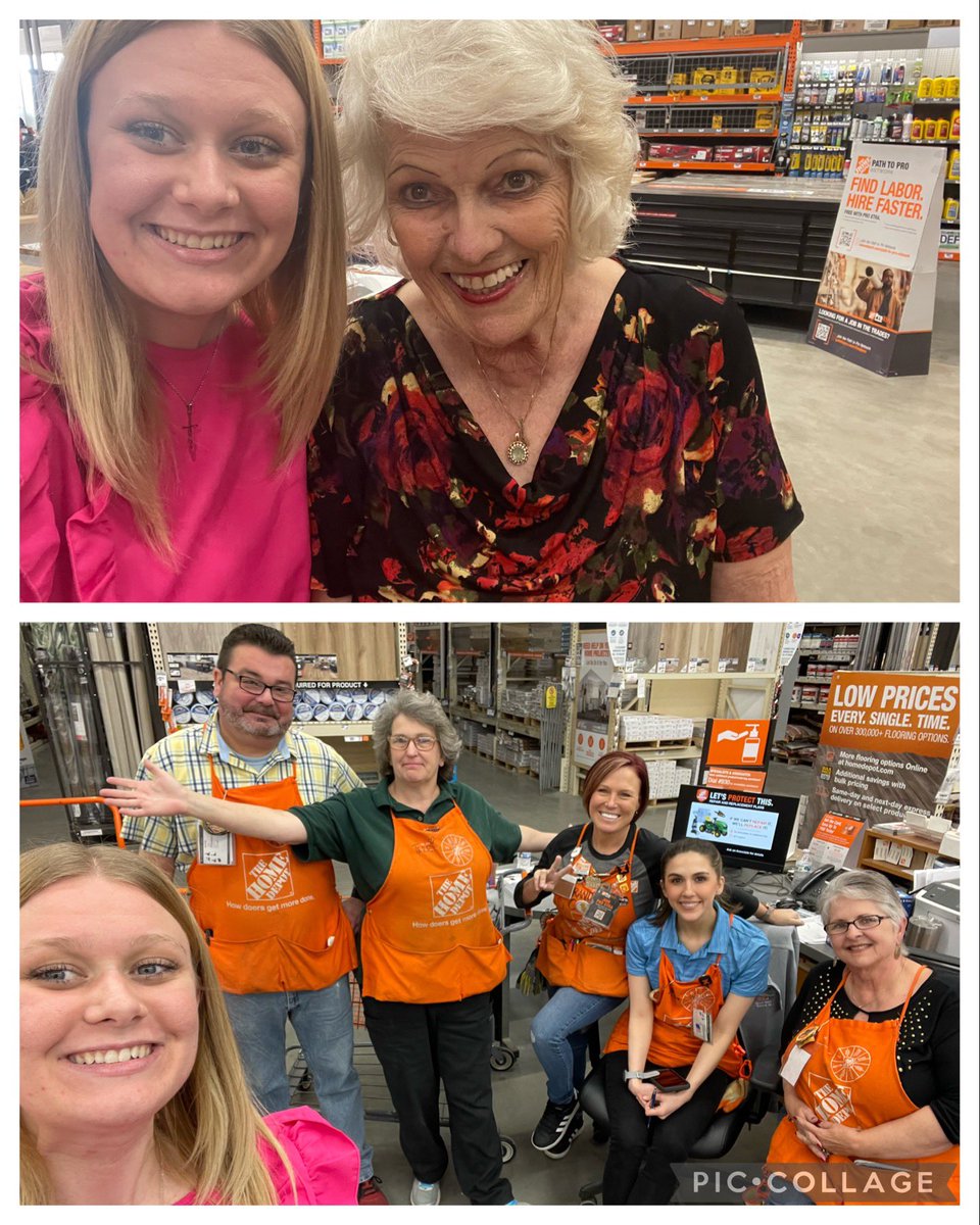 BrooklynW_THD's tweet photo. I got to do a group PK at Oxford and see the wonderful Kathryn! Thanks for always driving #BuyIn and leads and for your friendship! Wouldn’t be a good visit if you didn’t give me a hard time or I you!😂🧡💰 #LeadIn #KnowledgeIsPower @1sherredavis @HDIMakeoverMike @KenBaer1 https://t.co/VnarpBlv5y