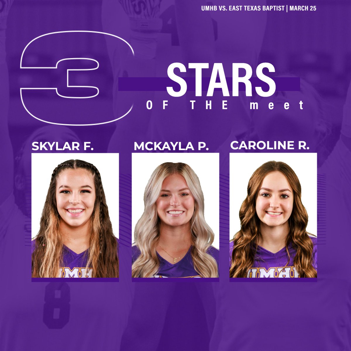⭐⭐⭐

CONGRATS to this week's STARS OF THE MEET! 

#gocru