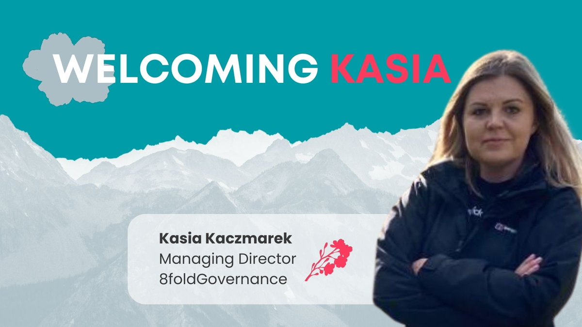 8foldgovernance's tweet photo. A warm welcome to Kasia Kaczmarek who has joined us as our new Managing Director! Kasia has extensive experience managing large, complex private health &amp; insurance businesses, and working for the NHS. We're looking forward to introducing Kasia to our clients &amp; friends very soon! https://t.co/nrfO50MGYc