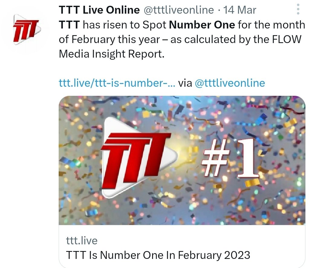 KejanHaynes's tweet photo. A special congratulations to the big three stations for all being number one...again https://t.co/xd3UNoEINh