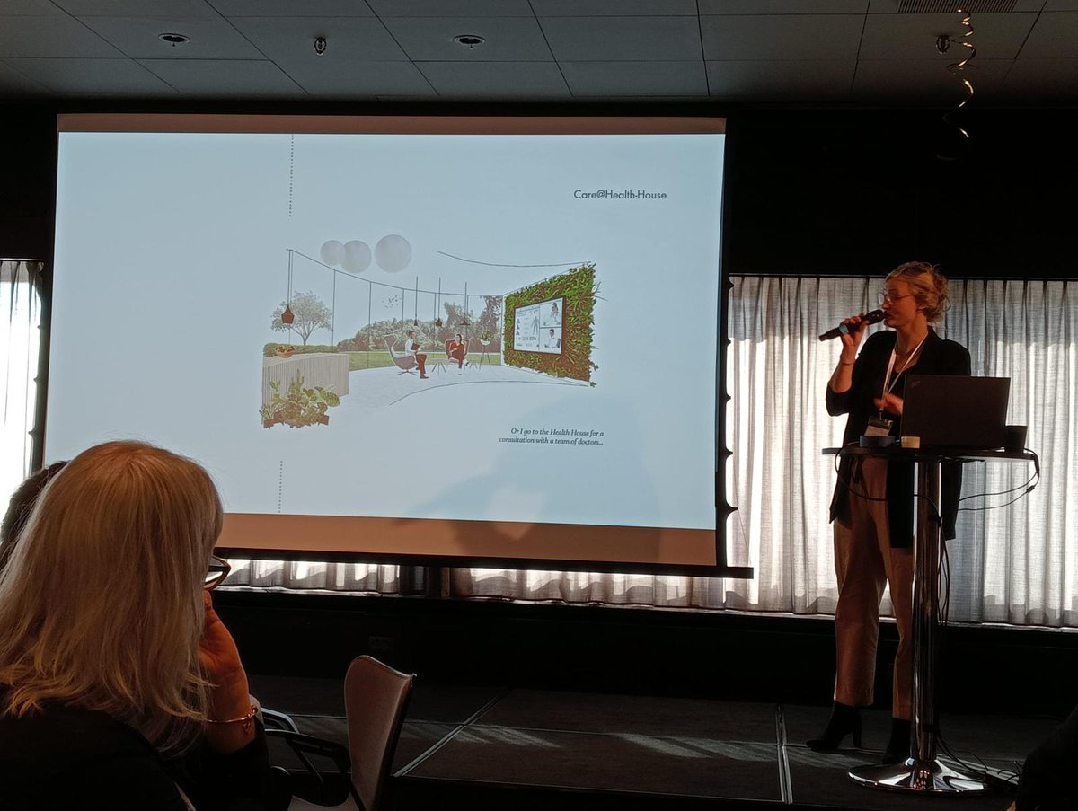 Today Femke Feenstra is holding a lecture 
<a href="/EuHPN/">EuHPN</a> on Future design concepts for places of care: 
at home, residential care, and hospital. 
#EuHPN #workshop euhpn.eu/upcoming-works…