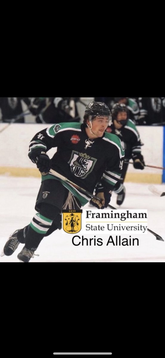 Congratulations to @chrisallain14 on his commitment to further his education and hockey careers at @Fsu_hockey! Chris was a leader on and off the ice! Wishing him nothing but the best! #lainer @USPHL @SSK_Hockey #usphlcommitments