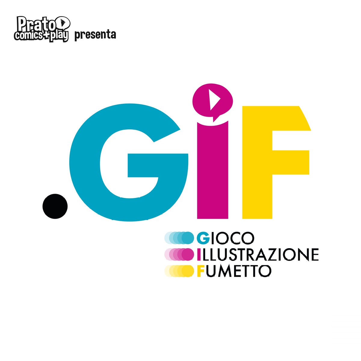 Tre anni di stop forzato sono passati, ma non invano.
Abbiamo riflettuto osservando il mondo che si trasformava e noi di PratoComics+Play abbiamo fatto lo stesso.

Siamo per questo felici di annunciarvi la nascita di .GIF, festival del Gioco, dell’Illustrazione e del Fumetto.
