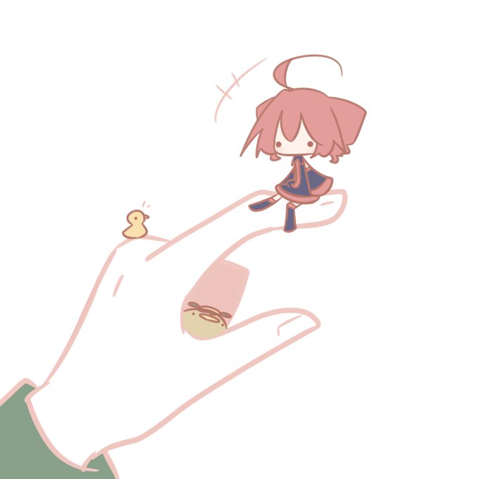 手乗りテトさん 