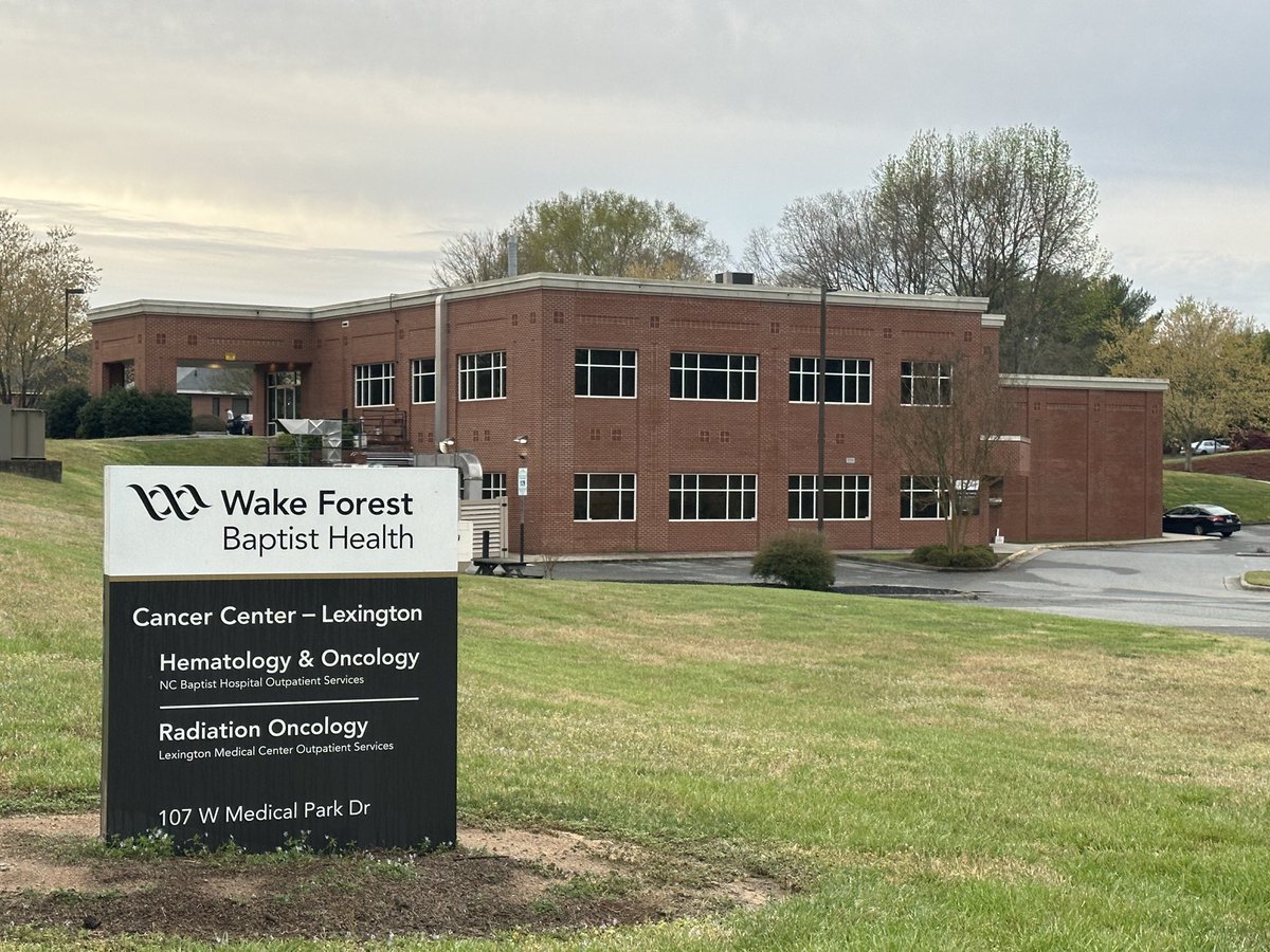 mpdrc's tweet photo. Amazing morning visit to fantastic #LexingtonNC Campus of @AtriumHealthWFB Comprehensive Cancer Center! World Class cancer care close to home @KatherineAnsley #LauraAllen #BenRush and an amazing team in lovely venue @AtriumHealth @LevineCancer https://t.co/YLvX1x4KrT