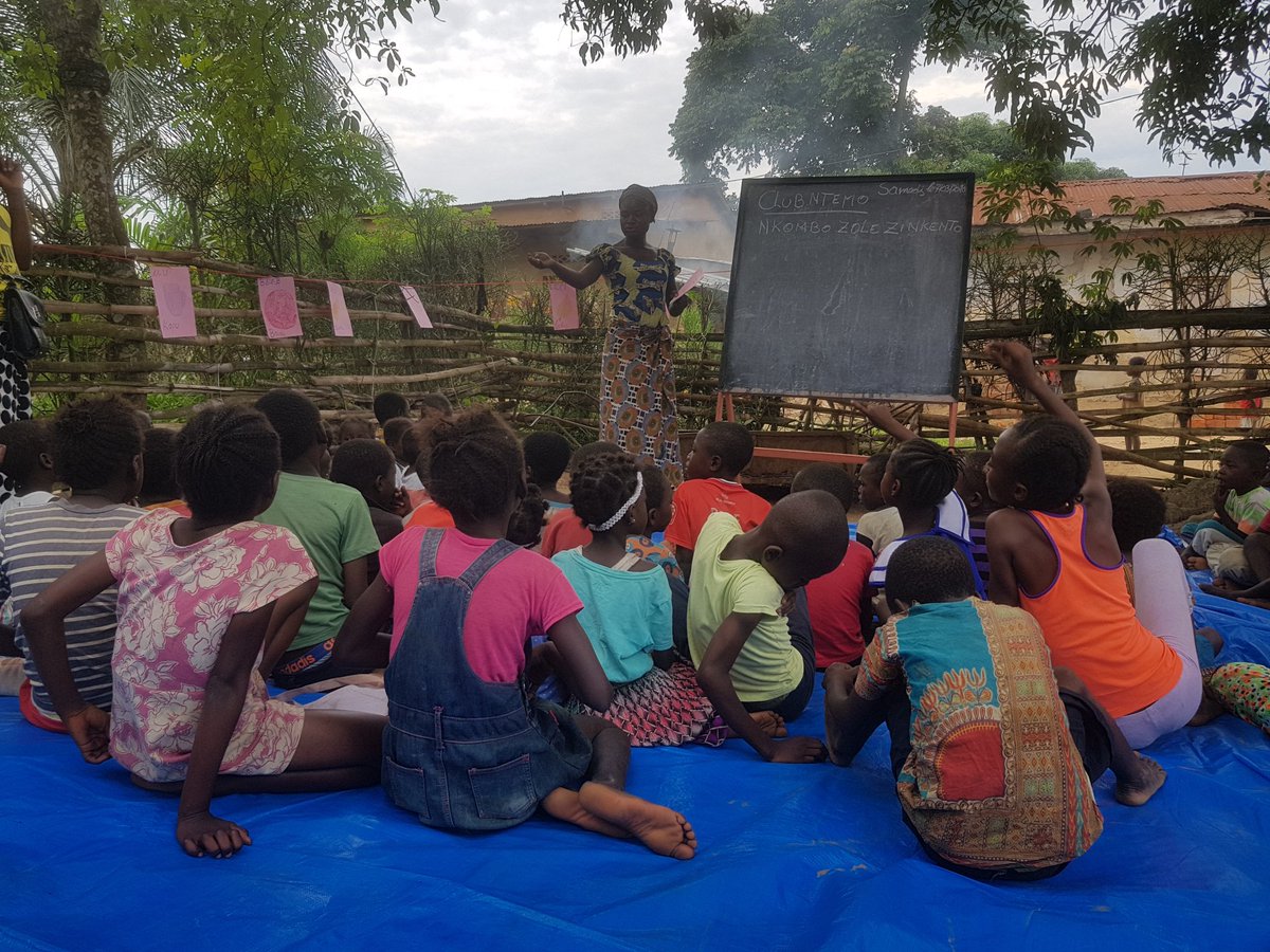 CanadaDRC's tweet photo. @CanadaDRC and @SaveChildrenCan: Proud to have contributed to the reintegration of girl survivors of #SGBV into the education system + gender sensitization of teachers & state and non-state armed actors in the Kivus through the "Ni Someshe" (Teach me) project. #GenderPledge https://t.co/MpOnPJ0ygx