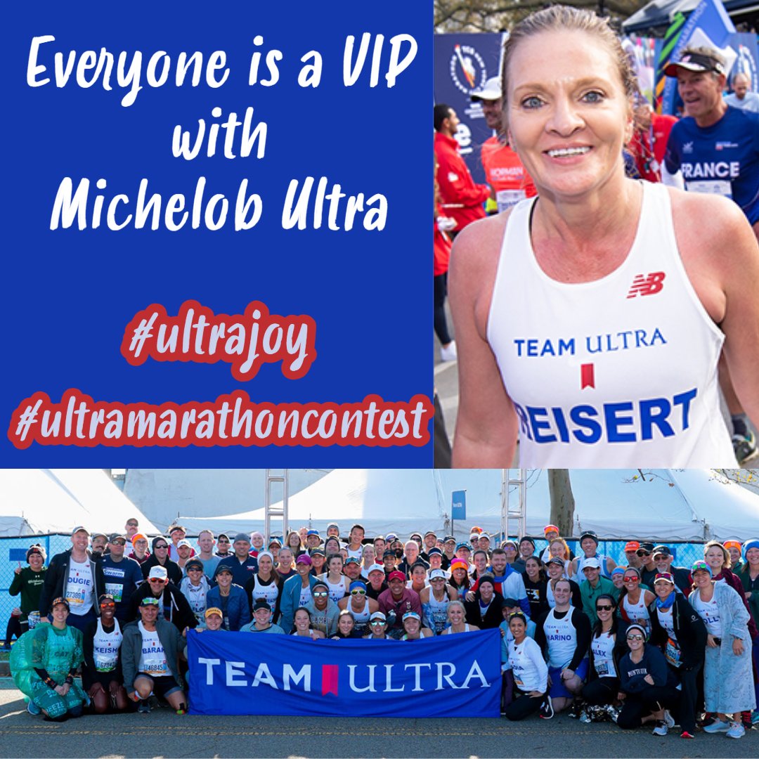 #ultrajoy is that feeling one gets from @MichelobULTRA . They treat athletes of all abilities like VIPs. 

#ultramarathoncontest
#PickMeFor2023 #teamultra6
#tcsnycmarathon #reptheribbon
#internationalrunningsensation
#doitforthecheers #ItsOnlyWorthItIfYouEnjoyIt