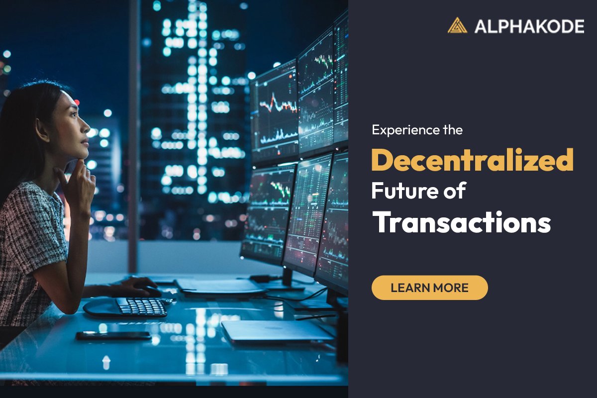 Alphakode22's tweet image. Be a part of the decentralized web, and carry out more secure and transparent transactions using blockchains. We will help you build a secure &amp;amp; scalable d-App tailored to your business needs. Contact us to learn more about our service: alphakode.com

#SECUREDTRANSACTION