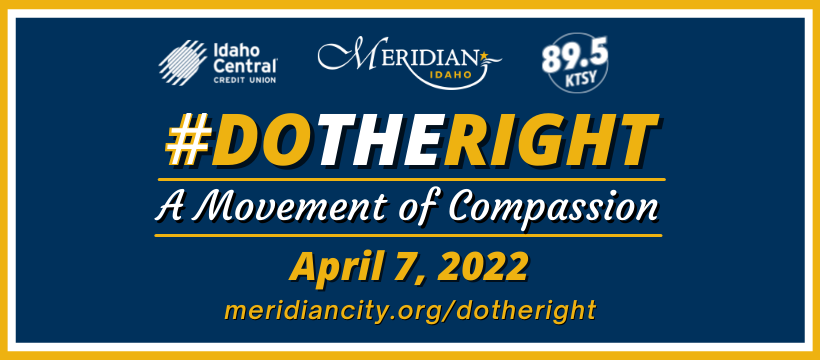 MeridianIdaho's tweet photo. NEWS RELEASE: Do The Right 2023 - https://t.co/kI32y83VmF https://t.co/0VJvo3VMgG