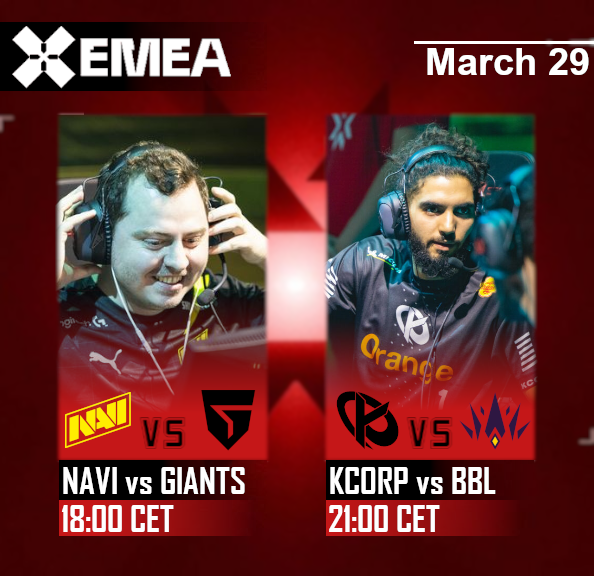 vctemea's tweet photo. π¨ Day 3 of #VCTEMEA superweek starts
π 18:00 CET π NAVI π GIANTS
π 21:00 CET π KCORP π BBL
#VCT I #VALORANT I #VCTBERLIN https://t.co/OkLtGHlrJi