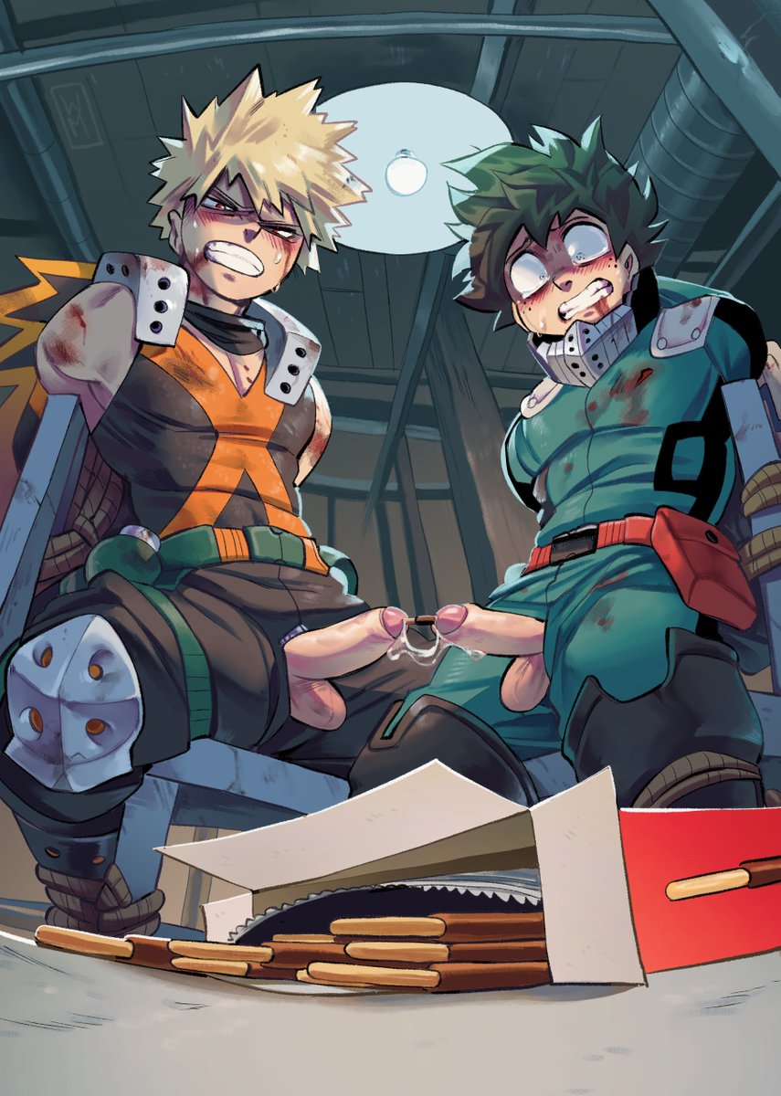 cw restraints, implied noncon/torture, sounding #nsfw bkdk
My problematic edition piece for <a href="/sweetbkdkzine/">Popsicle | Zine Complete!</a>... a less fun kind of Pocky game?