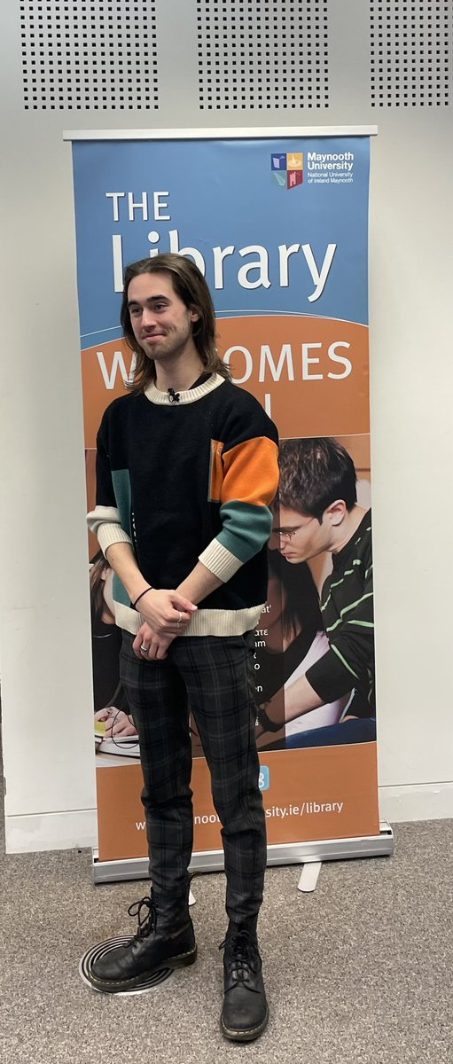 cathalmccauley's tweet photo. A great morning with my fellow judges Mary Delaney @setulibraries , Lucas @maynoothsu @LauraConnn @lloregan for #IfStudentsDidLibraries @library_MU innovation competition. Well done to our wonderful finalists - great ideas about how to make the library and @MaynoothUni better! https://t.co/bgWEBDAoYD