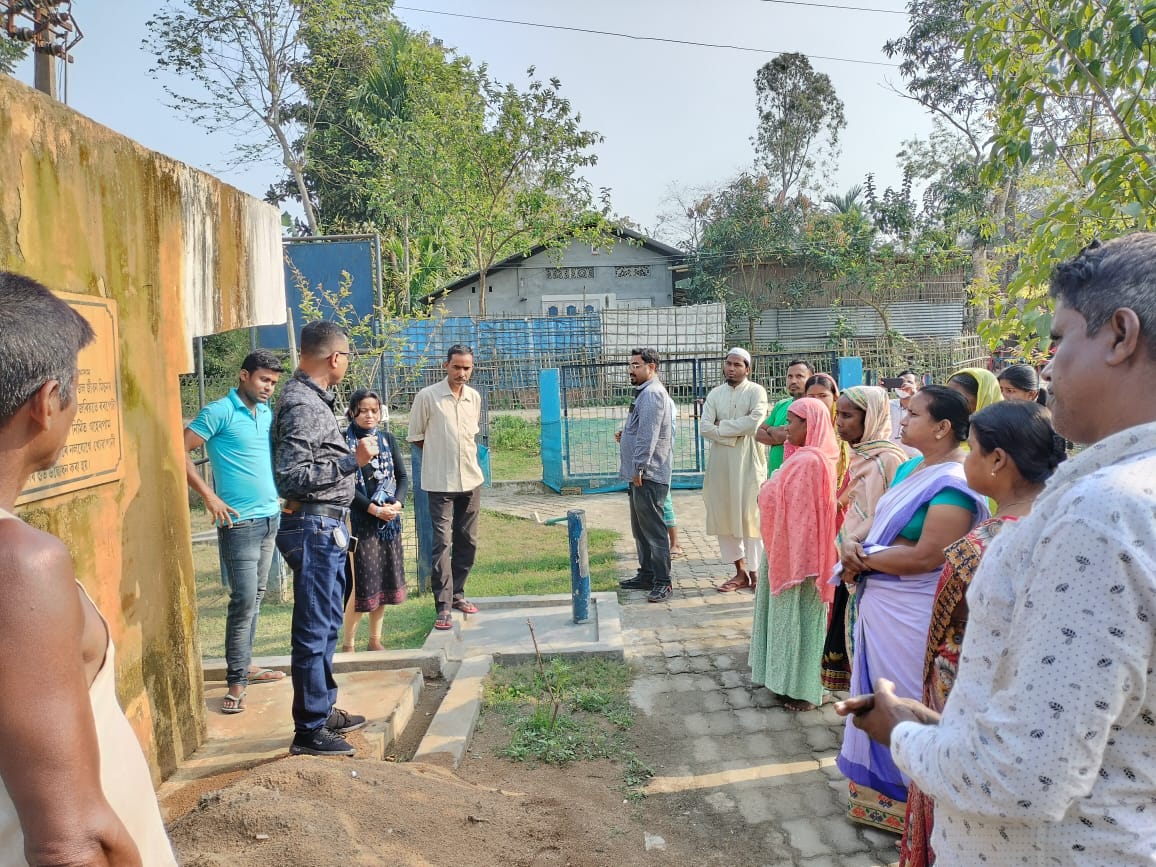 JJM_Assam's tweet image. #KnowYourScheme activity carried out at Gaher Pam PWSS under Keotkuchi GP, Barpeta Block.

#jjmassam #JalJeevanMission #assam