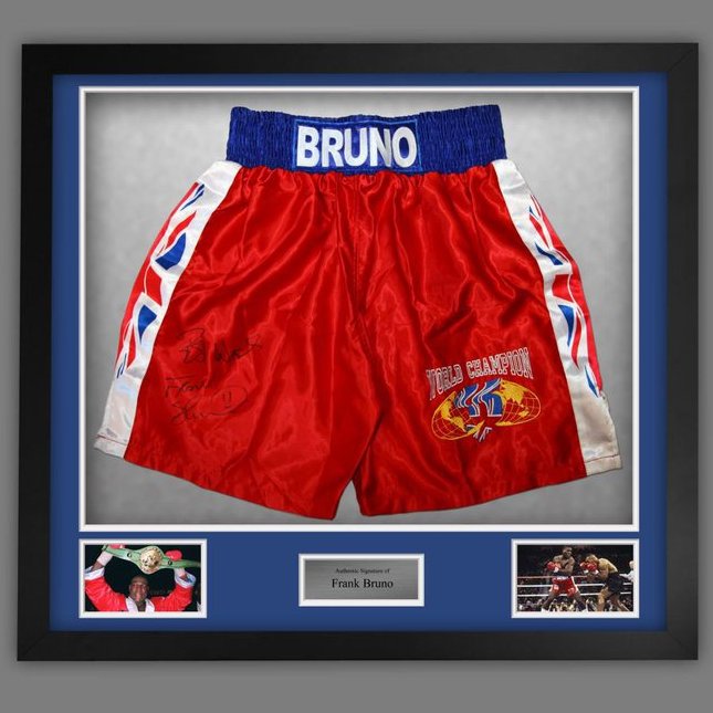 SteveSpevack's tweet image. I am teaming up with @suzesport this weekend for this great giveaway!👍🥊

If AJ beats Franklin by stoppage/KO within 5 rounds, I will choose one random lucky person to win these signed &amp;amp; framed Frank Bruno shorts with COA! 

To enter: 
Retweet this: ✅
Follow me &amp;amp; @suzesport ✅