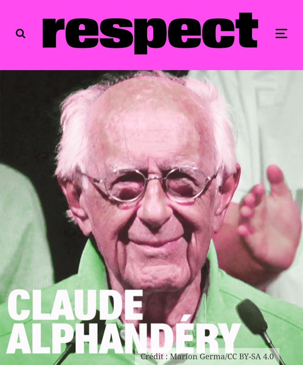 JPhilippebrun's tweet photo. [#Ess - Respect] @respectmedia_ n° 05, A.#Leiris : C.#Alphandéry 💯ans, résistant ➡️ https://t.co/fjrHwhE66E cc @lelabo_ess @HuguesSibille @jsaddierESS @ESS_France ⤵️ https://t.co/3nX4a0VyUV
