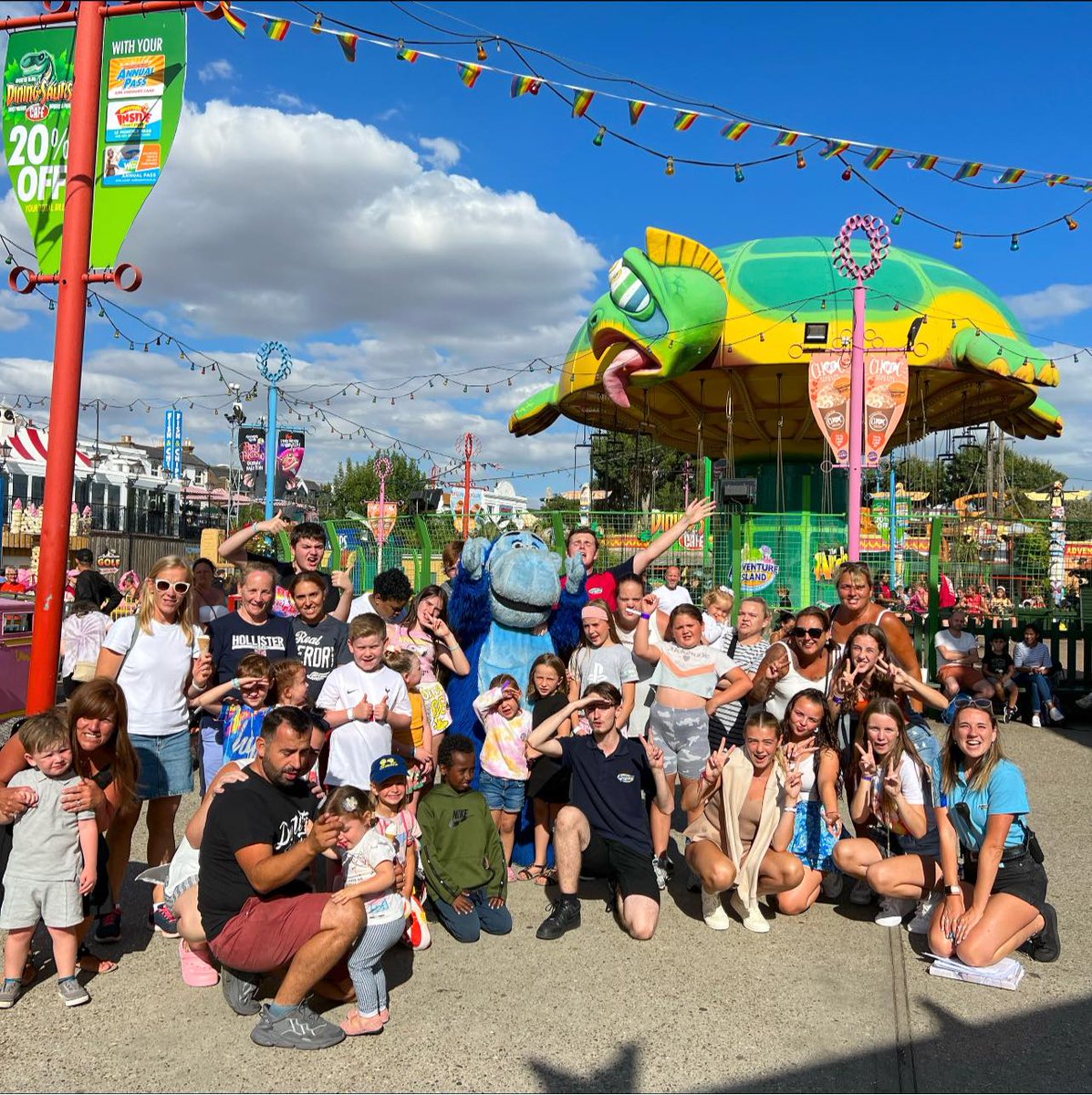 Adv_Island's tweet photo. We want to know, what was your favourite memory when visiting with your organisation, school or company? π’
Give us a call on 01702 443400 to book your discounted group visit today π€© Minimum of 15 people apply.
#groupdaysout #organisationtrips #adventureisland #lovethefun https://t.co/ekwZb3jwvm