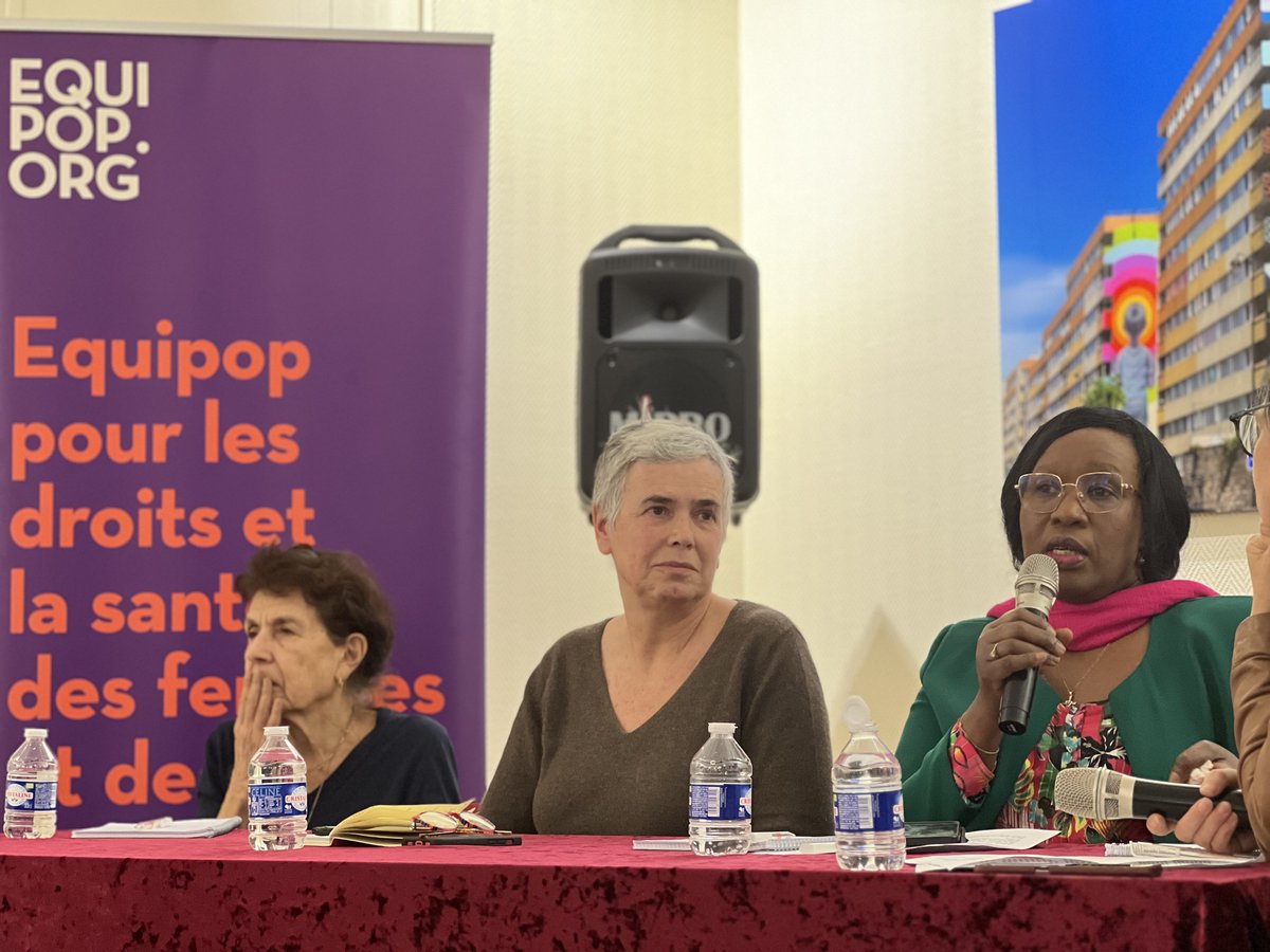 Equipop_Ong's tweet image. "Le genre doit être articulé avec les classes sociales et rapports de races, qui marquent la santé." Nathalie Bajos, sociologue et démographe (@Inserm) nous a expliqué la dimension #sociologique et #intersectionnelle des inégalités de santé #FéminismesetSanté