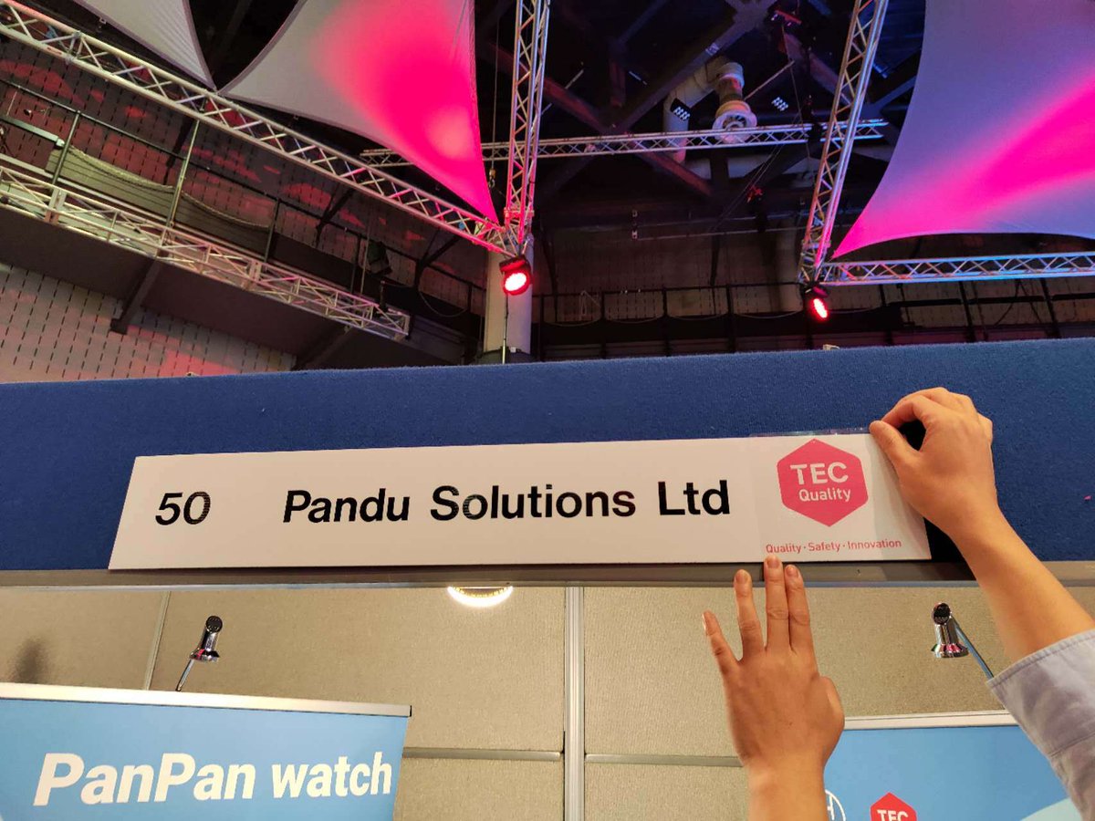 PanpanWatch's tweet photo. There is still time to walk towards BETTER mobile telecare at the #ITEC2023 in Birmingham. Swing by stand 50 and get a taste of the #PanPanWatch now certified against TEC Quality's Quality Standards Framework. Looking forward to chatting with you! #Telecare #Birmingham #TEC https://t.co/0cE5nmsrtO