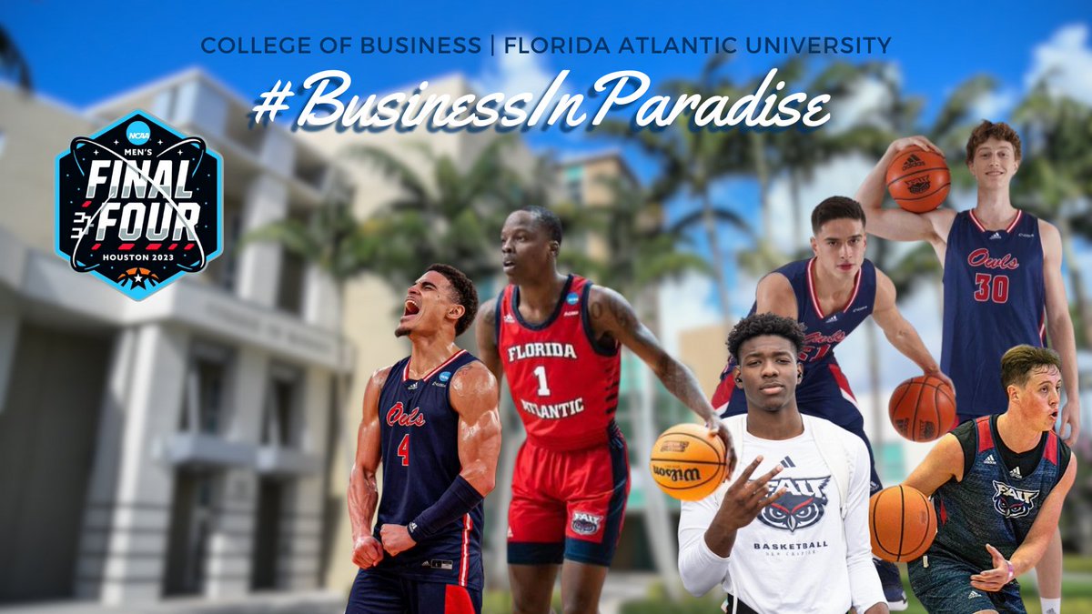 🏀 𝟰 𝗱𝗮𝘆𝘀 𝘂𝗻𝘁𝗶𝗹 𝘁𝗶𝗽-𝗼𝗳𝗳 #𝗙𝗶𝗻𝗮𝗹𝗙𝗼𝘂𝗿

📣Shout-out to #4, Bryan Greenlee, an <a href="/faubusiness/">Florida Atlantic College of Business</a> student in Mngmnt w/concentration in Entrepreneurship💡<a href="/fauadamscenter/">Florida Atlantic Adams Center for Entrepreneurship</a>

📺Sat, April 1, 6pm <a href="/CBS/">CBS</a>
#GoOwls #BusinessInParadise
🦉Tag <a href="/faubusiness/">Florida Atlantic College of Business</a> &amp; <a href="/FAUExecEd/">Florida Atlantic Executive Education</a> to retweet