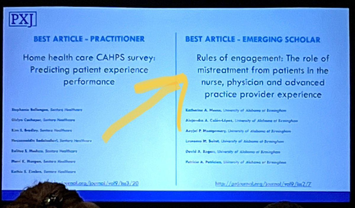 Erin Blanchard (@erinb_sim) on Twitter photo Congrats to <a href="/Dr_kmeese/">Katherine Meese, Ph.D</a> and co-authors on winning the Best Article- Emerging Scholar award at the #ElevatePX conference! Congrats to <a href="/Dr_kmeese/">Katherine Meese, Ph.D</a> and co-authors on winning the Best Article- Emerging Scholar award at the #ElevatePX conference!