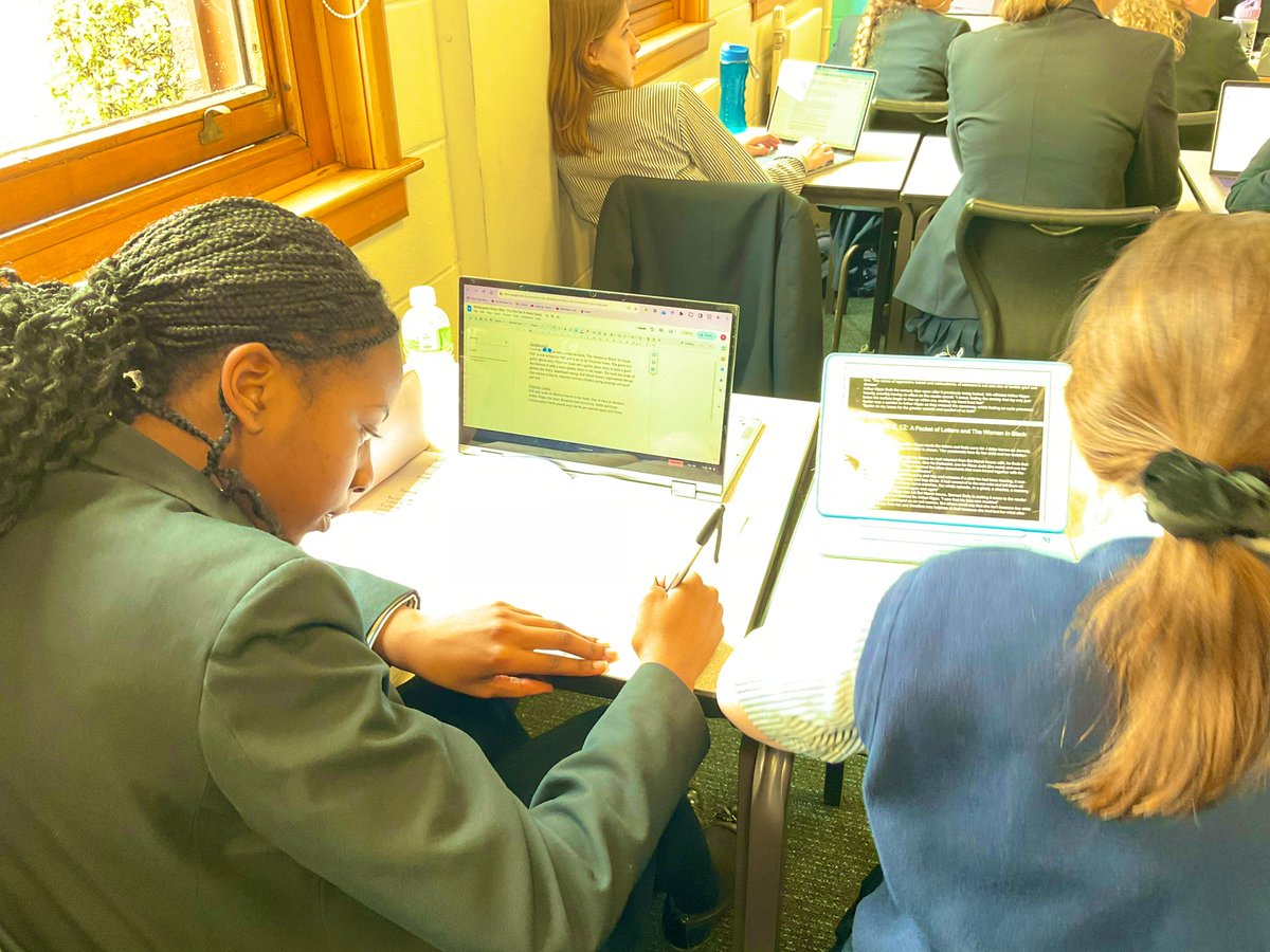 NorthamptonHigh's tweet photo. Year 8 pupils are getting to the end of an intensive unit of work looking at characteristics of gothic novels and characterisation in Shakespeare, leading to extended written analysis and synthesis of their findings #HOTS #LearningTweets #WeCan @EnglishDeptNHS https://t.co/WhltHpU6sf