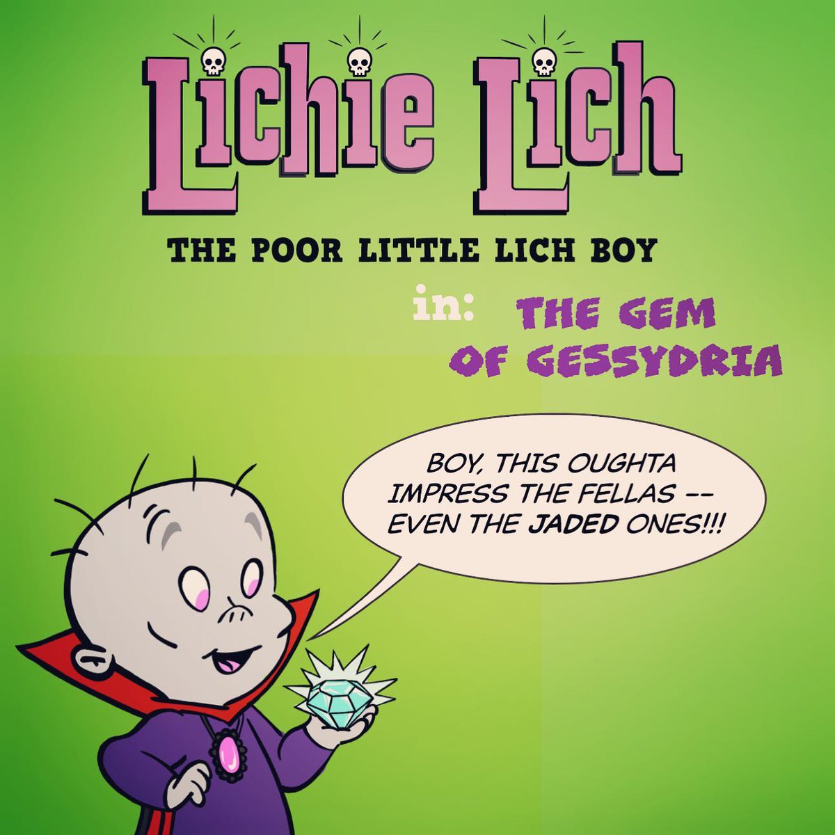 AmpersandRpg's tweet photo. Would you read this comic? Yah, me neither.
#lich #ttrpg #comics #harveycomics
https://t.co/wX9T5fmTqf https://t.co/G1zeqWvMuP