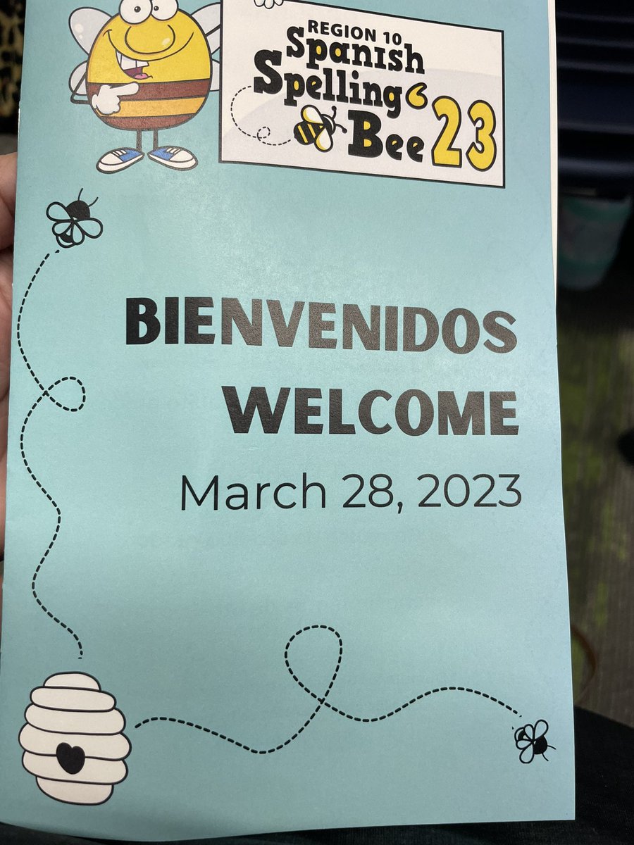 LMHuerta19's tweet photo. The excitement is building!! We are so proud of Nasly and all of the #R10SSB Spanish Spelling Bee contestants! Vamos, Nasly! @IrvingISD @Keyestosucceed @Marie_ellen26 @iisdbil_esl https://t.co/KUZyq9WFNS