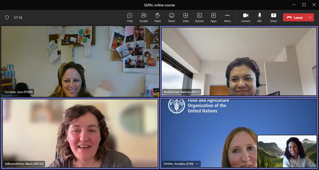 rocio_condor's tweet image. The online facilitated course &apos;Forest and Land Monitoring for Climate Action - #SEPAL&apos; has started bit.ly/SEPAL_EN 

Grateful 😀to be working with a fantastic team!! 

#LearningSEPAL

@OpenForis @NICFISatData