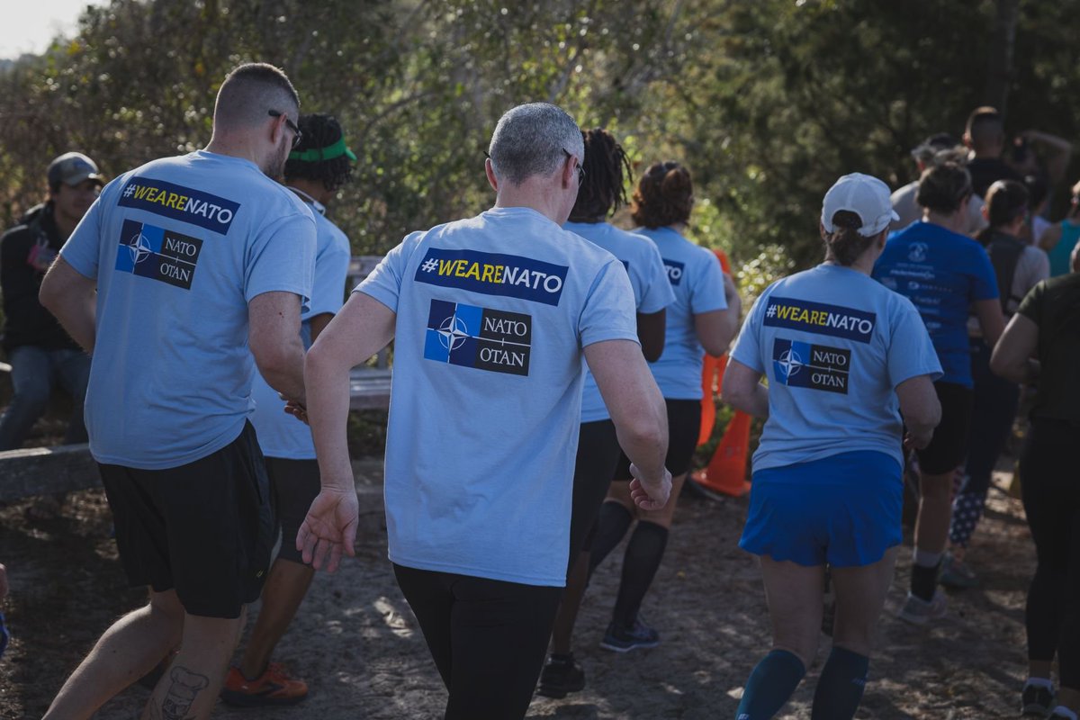 NATO_ACT's tweet photo. .@NATO_ACT staff & their families participated in a local community initiative - the annual @valorrun, showing our support to honour servicewomen from all our #NATO Nations & Partners, & commemorating the #WomensHistoryMonth.
More: https://t.co/Y1KRHP4D8Y…
#WeAreNato #ValorRun https://t.co/OBxp9qfZZG
