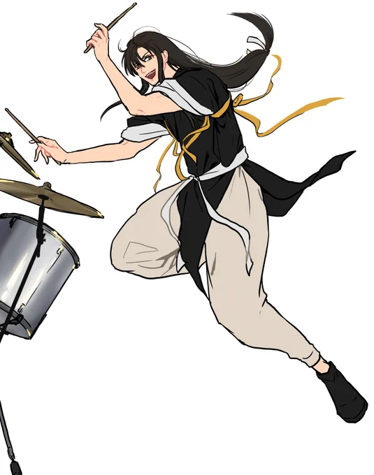 そーいや珍しく3人別々で、隠れるところもちゃんと描いてたから一緒に単体絵も載せようと思ってたんだった(けど、描き上がったテンションでアップして忘れた) 