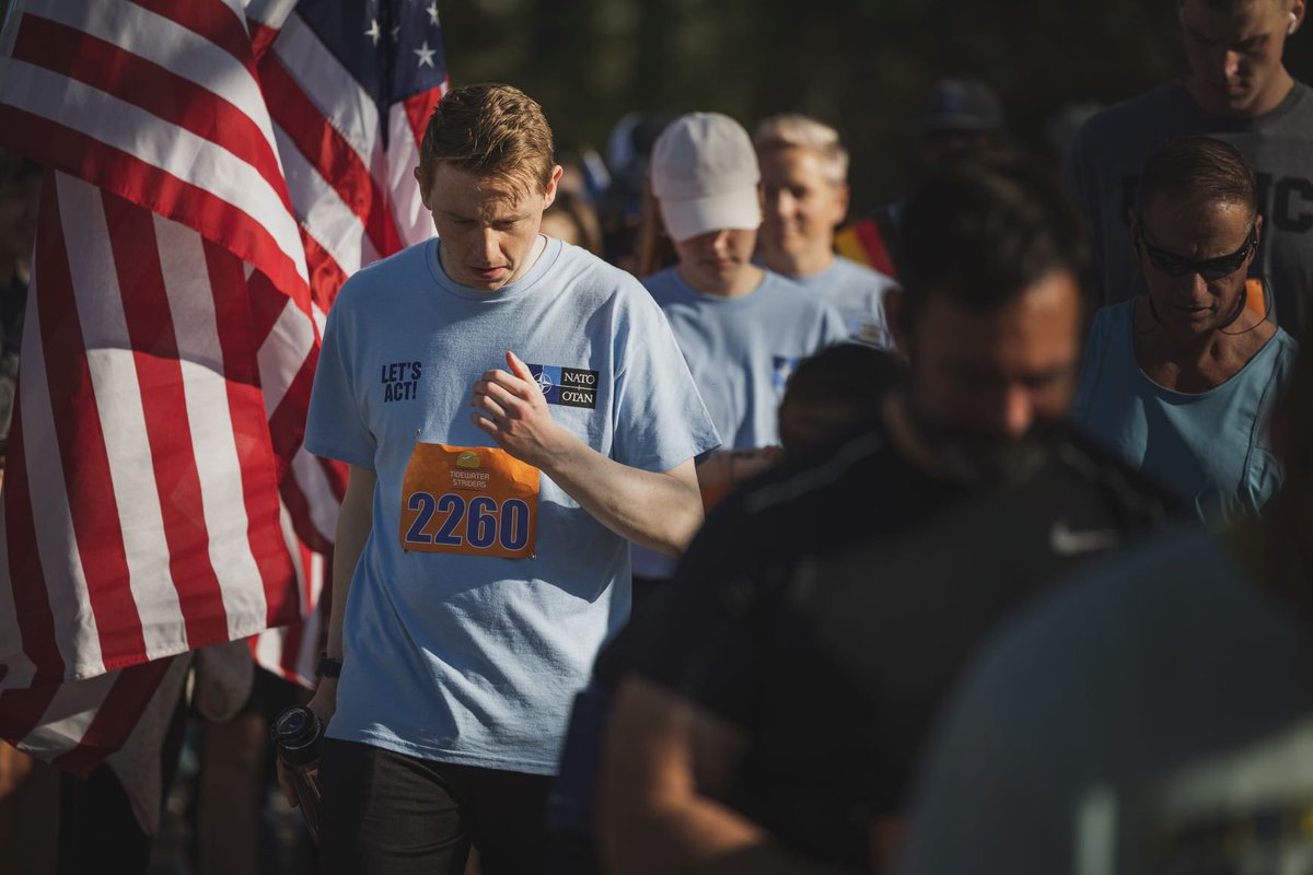 NATO_ACT's tweet photo. .@NATO_ACT staff & their families participated in a local community initiative - the annual @valorrun, showing our support to honour servicewomen from all our #NATO Nations & Partners, & commemorating the #WomensHistoryMonth.
More: https://t.co/Y1KRHP4D8Y…
#WeAreNato #ValorRun https://t.co/OBxp9qfZZG