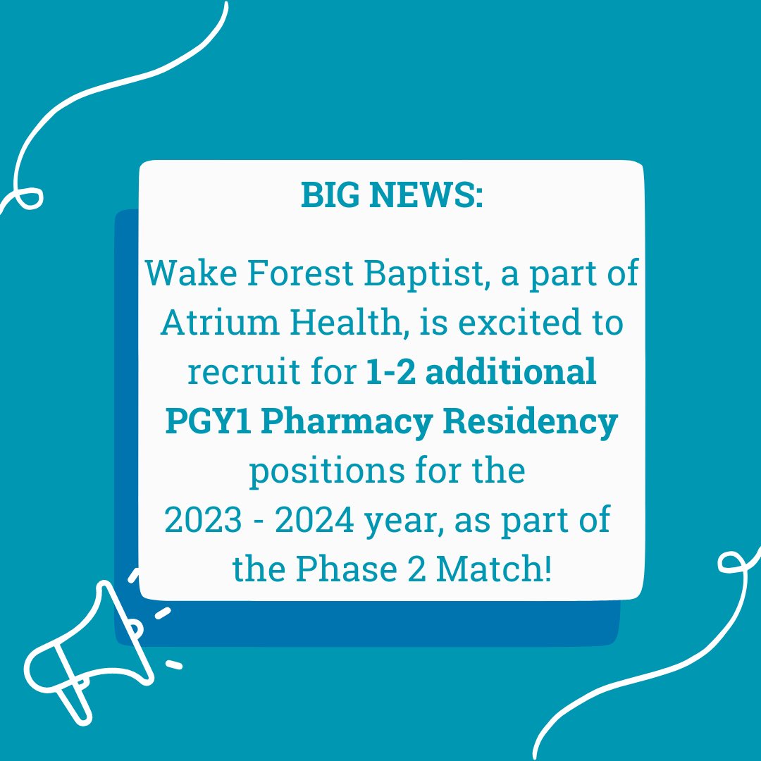 Big news - please share with any potential candidates, as time is of the essence!! 📣