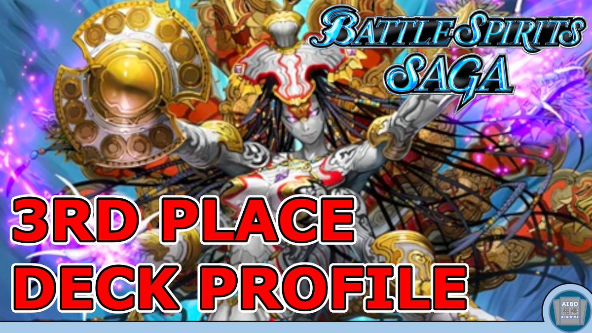 AcademyAibo's tweet photo. NEW VIDEO: The London Launch event has wrapped up and the third place deck profile is now live!

https://t.co/fKjT1PEvp0

@BSS_TCG 
#battlespiritssaga
#BSS 
#BSSLaunch
#BattleSpiritsSaga https://t.co/75jlRMAyU6