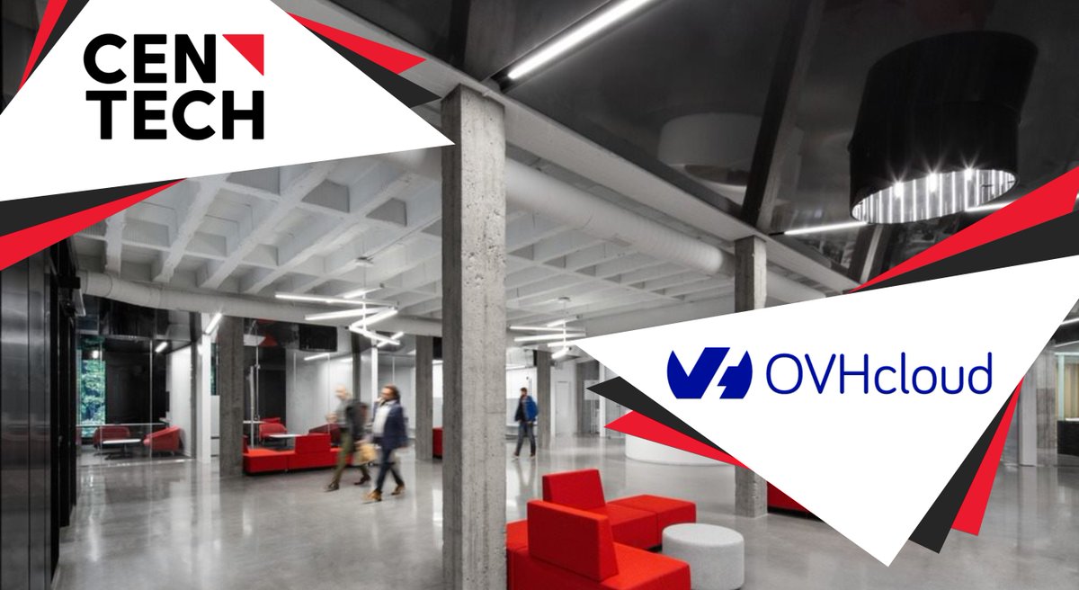 Centech (@centechmtl) on Twitter photo Le Centech est heureux d’annoncer un nouveau partenariat avec <a href="/OVHcloud_CA/">OVHcloud Canada</a> , fournisseur mondial de solutions infonuagiques, qui opère au Québec l’un des plus grands centres de données d’Amérique du Nord!
Pour en savoir plus👇
corporate.ovhcloud.com/fr-ca/newsroom… Le Centech est heureux d’annoncer un nouveau partenariat avec <a href="/OVHcloud_CA/">OVHcloud Canada</a> , fournisseur mondial de solutions infonuagiques, qui opère au Québec l’un des plus grands centres de données d’Amérique du Nord!
Pour en savoir plus👇
corporate.ovhcloud.com/fr-ca/newsroom…