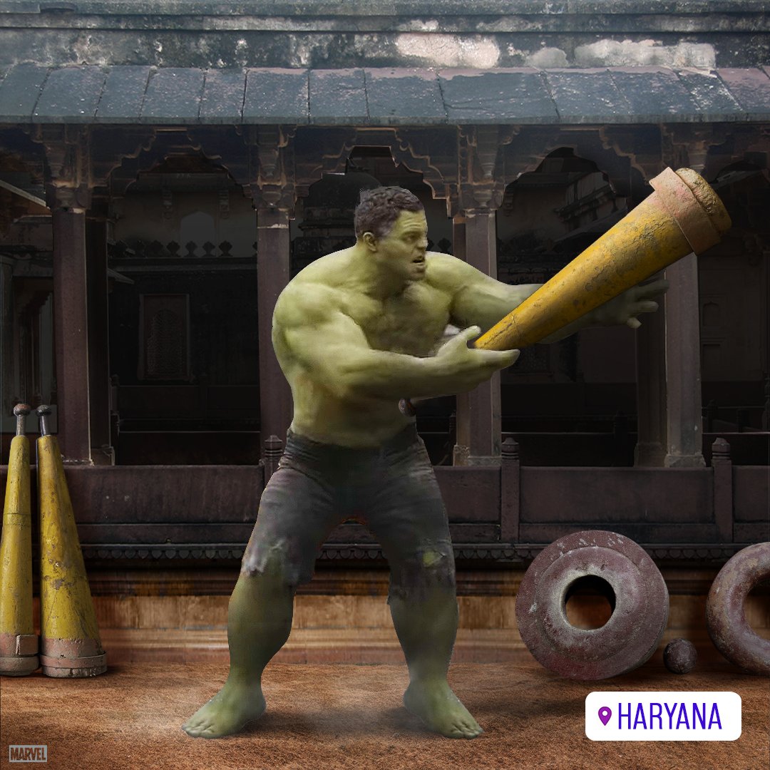 Marvel_India's tweet photo. Swagat nahi karoge inka? 🥰 https://t.co/jH7WITddX1