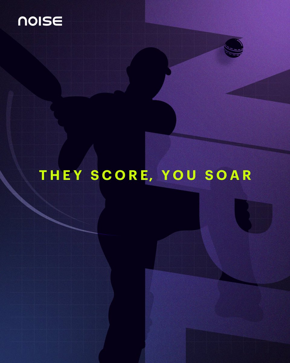 gonoise's tweet image. The pitch is not the only scene of action. 🏏
Noise Premier League - coming soon on the NoiseFit app.
#Noise #NoisePremierLeague #ComingSoon