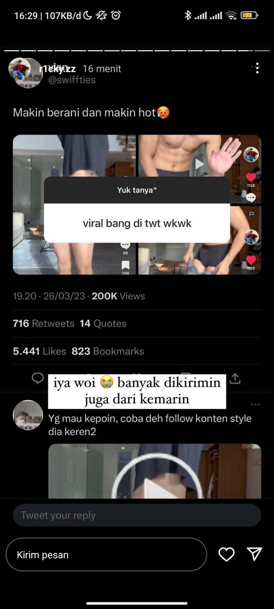 swiffties's tweet photo. Omo debut di IG ayang😭 https://t.co/E5x75Fvv85