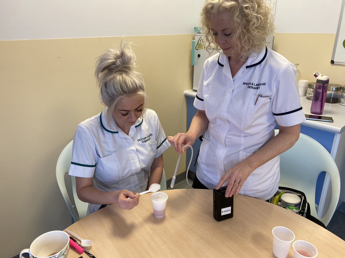 epearsonphysio's tweet photo. AHP handover this morning with some shared learning on biozoon ⭐️ @ELHTCritCare @ELHT_SLT @ELHT_PTOT https://t.co/tJ1G1Wp4Ie