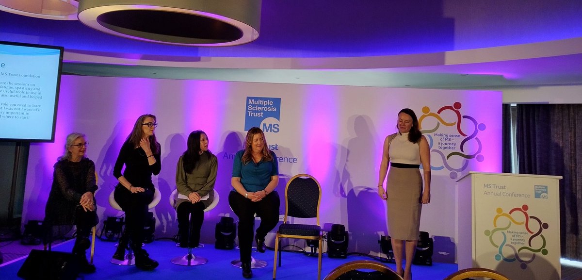 Joanna53840778's tweet image. Enjoying MS specialist journey session @LynnJon12120145. Excellent speakers 👏👏👏 @curtingirl @ruthstross @MSTrust @MSTrustforHPs #MSTrustConference2023