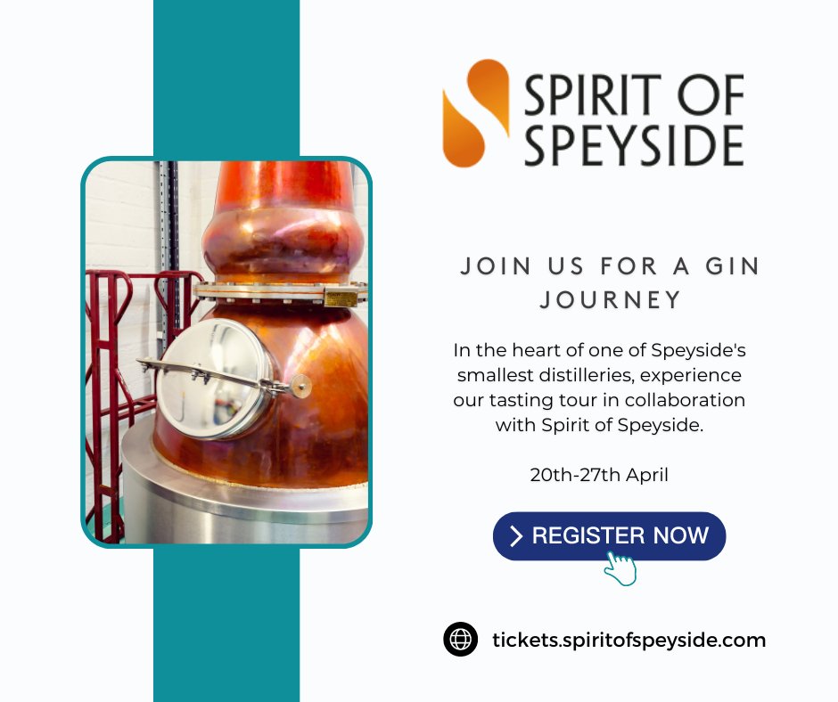 Join our Master Distiller &amp; owner, Jill Brown, in the heart of one of Speyside's smallest distilleries for a Gin-journey with <a href="/spirit_speyside/">Spirit of Speyside Whisky Festival</a> 

Find out more: bit.ly/avvaspeysidegi…