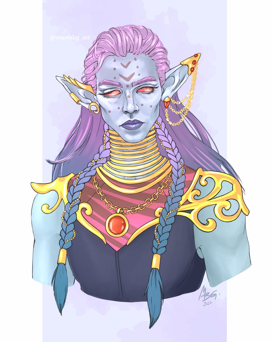 Hi #VisibleWomen ! I'm Marta, an illustrator based in Spain. I do fantasy art, pet portraits and more stuff 🙂 love indie and retro video games and I'm open for commissions!

🟣martabg.art@gmail.com
🔸instagram.com/martabg_art
🔸artstation.com/martabg_art
🔸reddit.com/user/Marta_Bee…