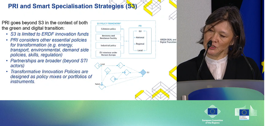 paulakivim's tweet photo. PRI essentially expands EU innovation policy horizontally to other policy domains as well as vertically to all regions. #partnerships4innovation #partnershipsforinnovation https://t.co/WkRfH4gGYp